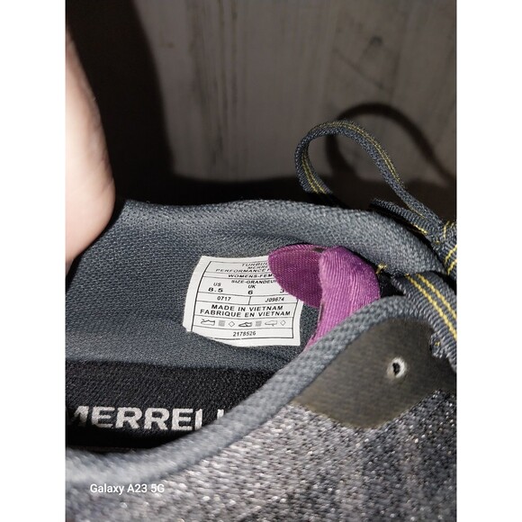 Merrell Vapor Glove 3 Women's SIze 8.5 Minimalist Running Shoes Turbulence - Picture 3 of 7